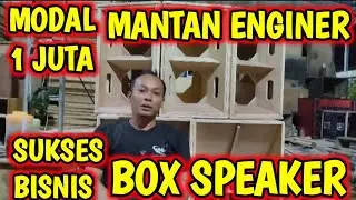 MODAL 1 JUTA, MANTAN ENGINER SUKSES BISNIS PEMBUATAN SOUND HOREG | PESANAN MEMBLUDAK