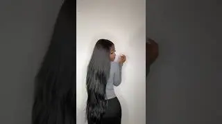40&rdquo; VIRAL synthetic Wig on TIKTOK #wigs #wigtutorial #syntheticwig ##tiktokviral #viralvideo