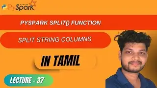37. PySpark split Function Explained | How to Split Column Values in PySpark DataFrame