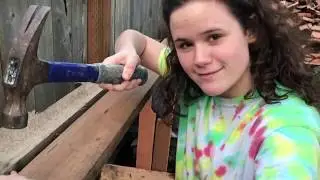 DIY Homemade Pallet Firewood Wood Storage Bin-Repurposed Pallet Wood Turned into Practical Woodbin