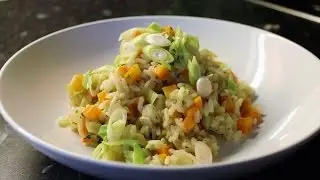 Vegetarisches Gemüserisotto || Vegetable Risotto Rice (Recipe) || [ENG SUBS]