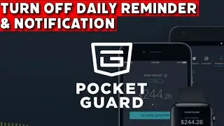 How to Turn Off Daily REMINDER and Notifications on PocketGuard 2025?