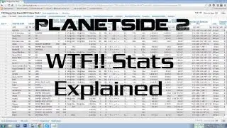 Planetside 2 - Stats Page Explained