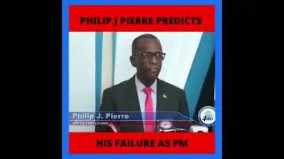 Philip J Pierre once again on crime while in opposition
