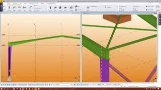 STEEL SHED MODELING IN TEKLA STRUCTURES-PURLIN