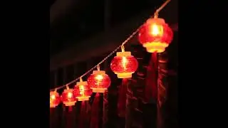 1.5m 10 Light New Year Chinese Red Lantern LED Lights