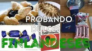 ¿Los dulces Finlandeses están ricos?- Probando dulces. 🍭🍫🍬