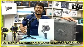 DJI Ronin-SC Handheld 3-Axis Camera Gimbal Stabilizer Unboxing Video 2025