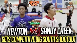 NEWTON vs. SANDY CREEK Gets COMPETITIVE !!! | Big South Shootout Highlights