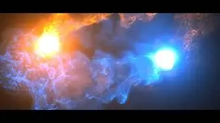 After Effects colorful explosion logo animation intro template (no software needed)