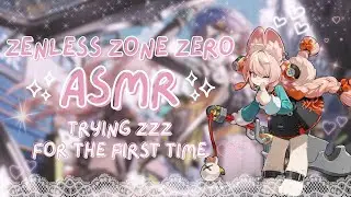 ASMR | zenless zone zero gameplay ☆ whispered rambles + trying zzz for the first time! (zzz asmr ♡)