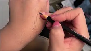 7-4 Extremely thin eyebrow pencil tutorial in Chinese