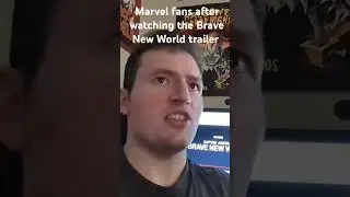 Marvel fans after watching the Brave New World trailer #shorts #viralvideo #youtubeshorts #marvel
