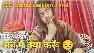 DAY2/90  Days left JEE advance 😔 ! JEE vlogs 👑