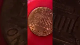 1989 LINCOLN MEMORIAL CENT - OBVERSE AND REVERSE OF COIN