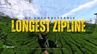 Scenic Zipline 🌄 Longest Zipline Wayanad Kerala 