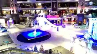 Complexe Desjardins Christmas Setup