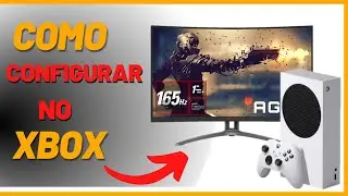 Como configurar monitor no Xbox Series S (AOC Agon 32