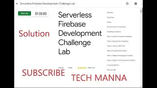 Serverless Firebase Development: Challenge Lab||Full Solution ||GO! A startup & growth mindset