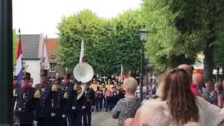 Schutterij Opkomst deel 2 korpsen en verenigingen Taptoe Wessem 9 juni 2018
