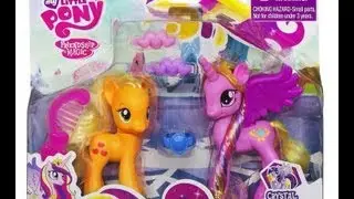 MLP FIM:  Princess Cadence & Applejack Set Review