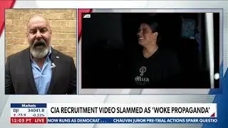 Jonathan T Gilliam on Newsmax discussing the leftist CIA recruitment video