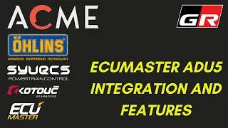 Yaris GR Stage 3 - Ecumaster ADU5 with Syvecs ECU