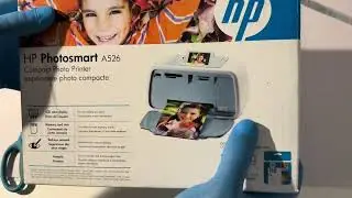GadgetGuardian81: HP Photosmart A526 Photo Printer 4 Sale on eBay and Mercari (Open Box) Sold as is