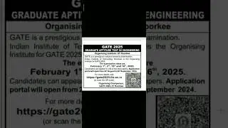 #GATE 2025#UPDATE#IIT ROOKE#DATES OF #EXAMS AND APPLICATION #