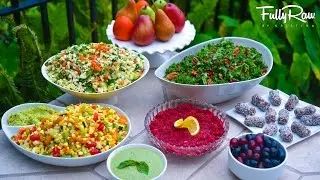 My FullyRaw & Vegan Thanksgiving Menu 2015!