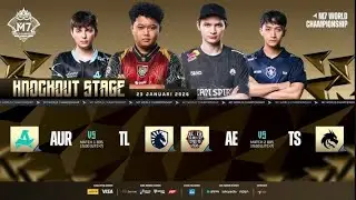 🔴 LIVE | KNOCKOUT STAGE DAY 4 | M7 World Championship | MLBB