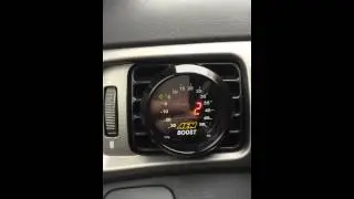 Digital AEM Boost Gauge start up