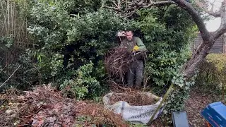 Homeowner had left a Mess for me to Tidy before I could start Work!