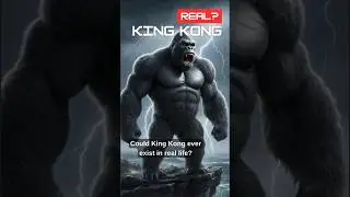 KING KONG The Living Legend  3D Animation Fact vs  Fiction #naturexcinematic#kingkong