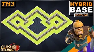 NEW TH3 Base 2021 | COC Town Hall 3 Base with REPLAY - Clash of Clans