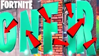 SEARCH ONFIRE LETTERS - ALL LOCATIONS O-N-F-I-R-E (Downtown Drop Challenges Fortnite)