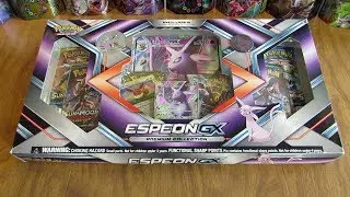 Открытие коробки Espeon GX Premium Collection