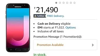 Samsung Galaxy J7 Pro SM-J730GM (Black, 64GB)