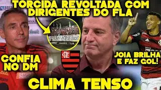 CLIMA TENSO NO FLAMENGO: DIRIGENTES S&Atilde;O CRITICADOS PELA NA&Ccedil;&Atilde;O EM VR! PAULO SOUSA DEFENDE DM! E+FLA