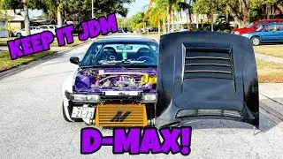 My D-MAX hood is FINALLY installed!