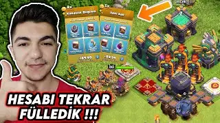 ÖZEL TEKLİFLERİ SATIN ALDIK !! Köy Binası 14 Hesabı Fullendi !!- Clash Of Clans