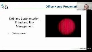 Duplication of Benefits and Supplantation, Fraud and Risk Management