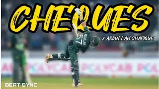 CHEQUES X ABDULLAH SHAFIQUE | ABD THE CLASSY BATSMAN|UZI EDITS