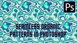 Photoshop - Organic Pattern - seamless repeating pattern