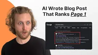 How to Have an AI Write a 1,500 Word Blog Post That Will Rank Page 1 with Claude and ChatGPT