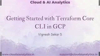 Getting Started with Terraform Core CLI in GCP