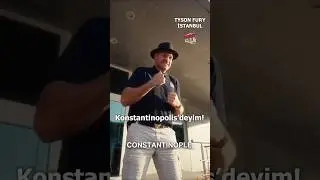 TYSON FURY'DEN İSTANBUL'DA B&Uuml;Y&Uuml;K GAF!