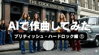 【AIで作曲してみた】レッド・ツェッペリンの未発表音源か？　ブリティッシュ・ハードロックの無名バンドの曲か？ #70年代イギリス #ハードロック # 音楽生成ai