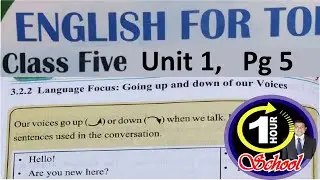 Class 5 English, Unit 1, Page 5, New syllabus 2026, 1 Hour School, @1HourSchool