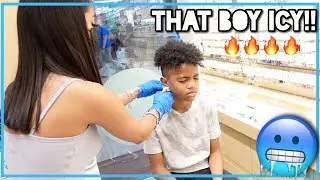 JALEN GET'S HIS EARS PIERCED!! BACK TO SCHOOL SHOPPING